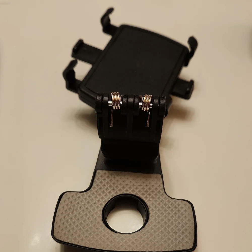 Adjustable Black Car Phone Mount Clip Holder